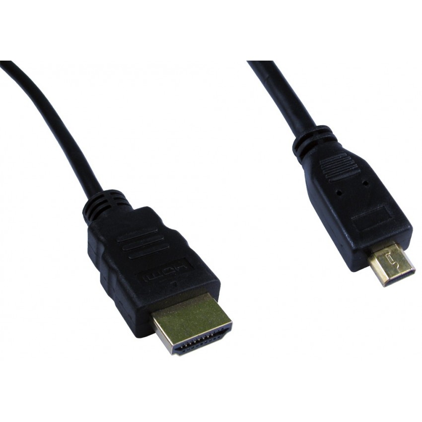 MICRO HDMI TO HDMI CABLE 1.8M MICRO HDMI TO HDMI CABLE 1.8M