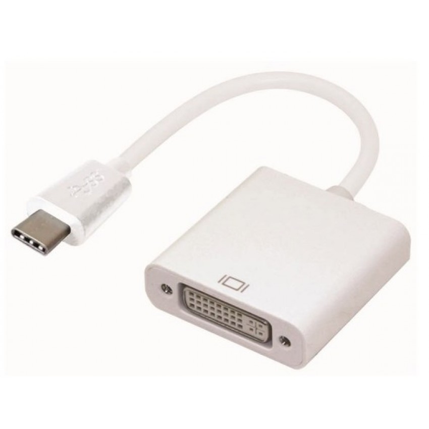 ADAPTER USB3.1 TYPE C TO DVI ADAPTER USB3.1 TYPE C TO DVI
