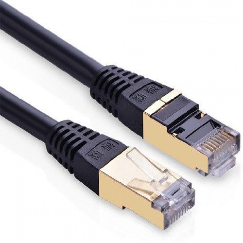 CAT-7 RJ45 50M כבל רשת מסוכך CAT-7 RJ45 50M כבל רשת מסוכך
