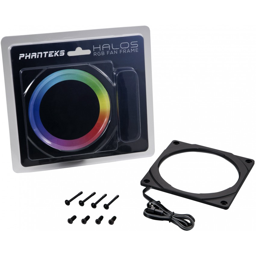 PHANTEKS HALOS 120mm FRAME RGB LED BLACK PHANTEKS HALOS 120mm FRAME RGB LED BLACK