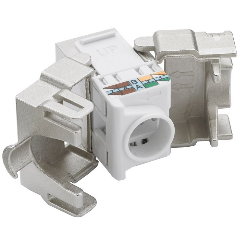 CAT6A נקבה RJ45 Toolless קונקטור לחיצה ללא כלים CAT6A נקבה RJ45 Toolless קונקטור לחיצה ללא כלים