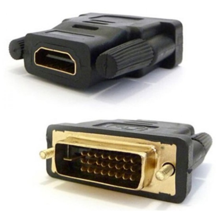 ADAPTER DVI Male To HDMI Female Converter ADAPTER DVI Male To HDMI Female Converter