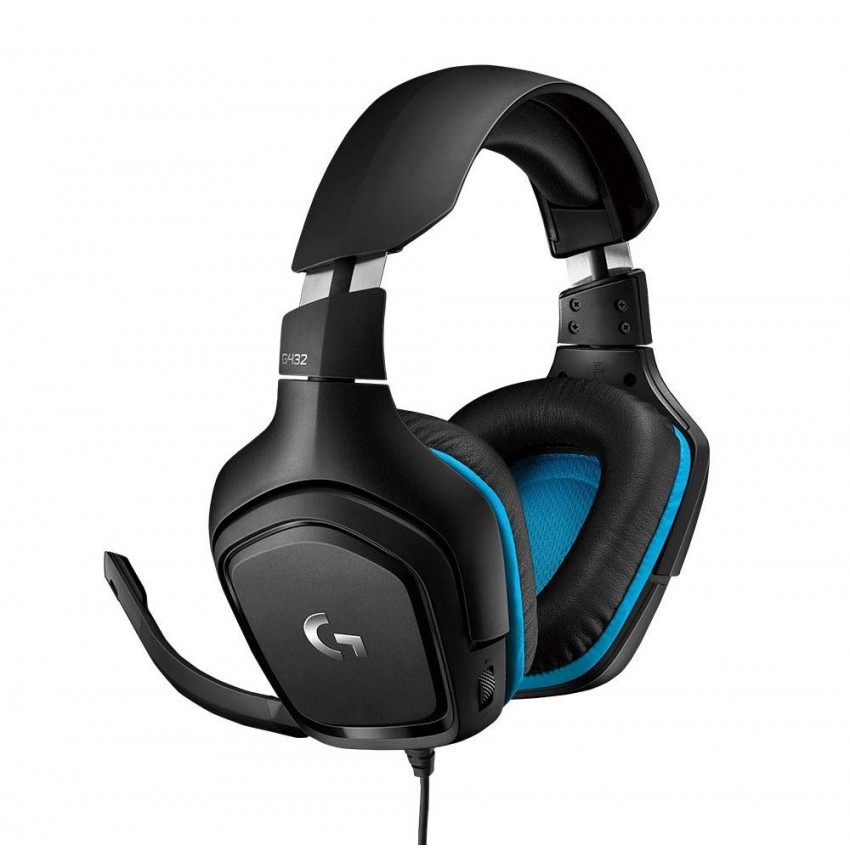 Logitech G432 Gaming Headset 7.1 Surround 3.5mm/USB Logitech G432 Gaming Headset 7.1 Surround 3.5mm/USB
