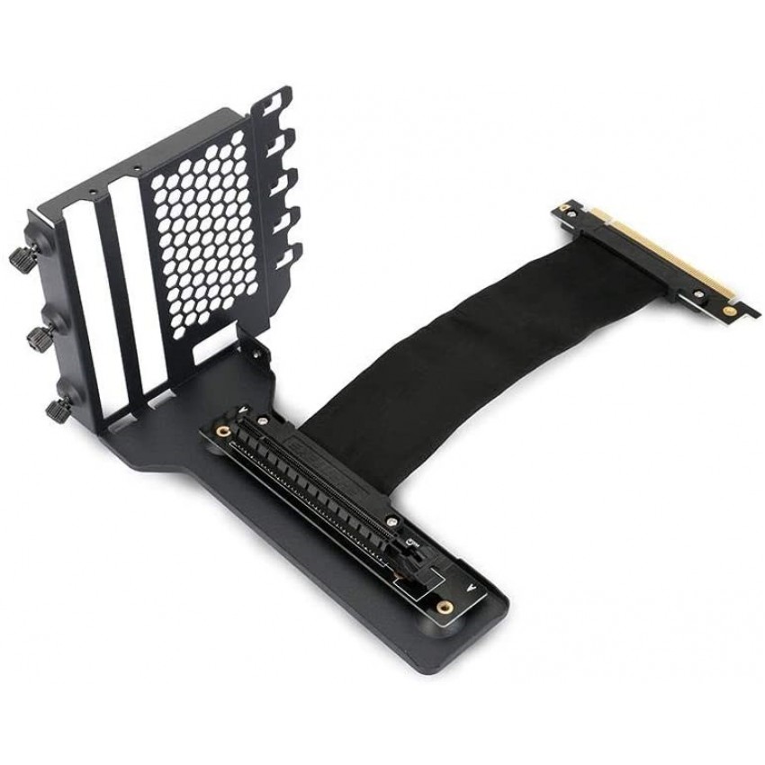 PHANTEKS Vertical GPU Bracket, 220 mm Flatline PCI-E x16 Riser Cable kit PHANTEKS Vertical GPU Bracket, 220 mm Flatline PCI-E x16 Riser Cable kit