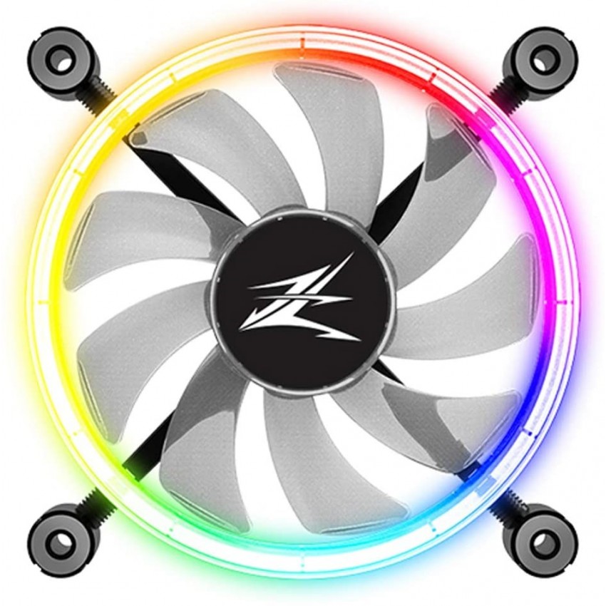 ZALMAN 120MM LF120 Premium Double-Sided Ring LED Fan ZALMAN 120MM LF120 Premium Double-Sided Ring LED Fan