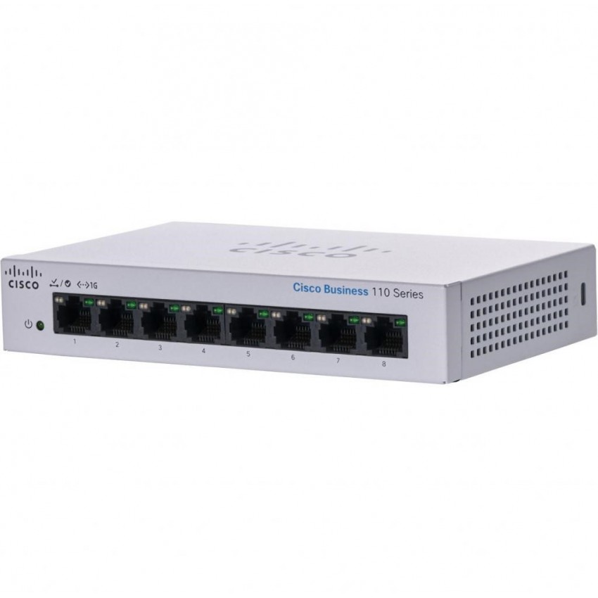 SWITCH 8PORT CBS110 10/100/1000 CISCO SWITCH 8PORT CBS110 10/100/1000 CISCO