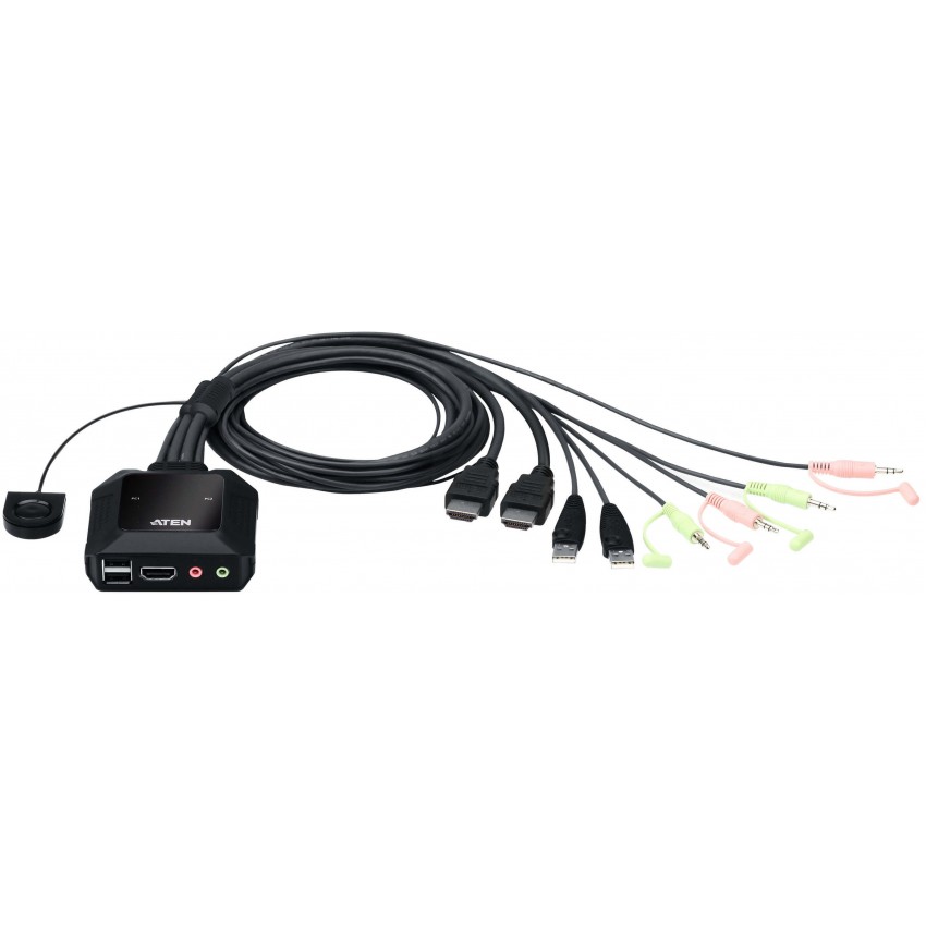 2 Port 4K HDMI USB KVM ATEN
