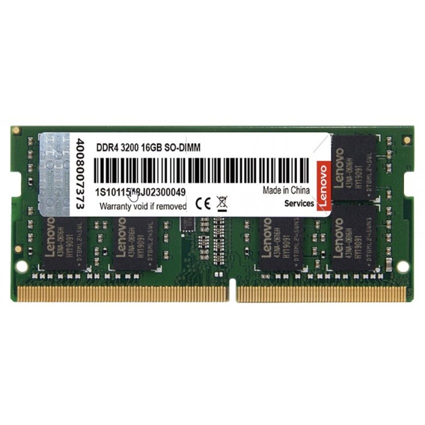4GB SODIMM DDR4 3200MHz Lenovo 4GB SODIMM DDR4 3200MHz Lenovo