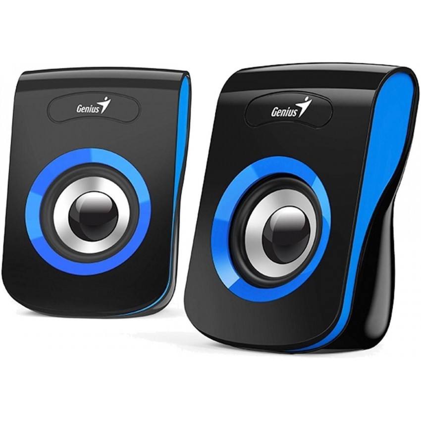 Genius SP-Q180 blue USB Speakers Genius SP-Q180 blue USB Speakers