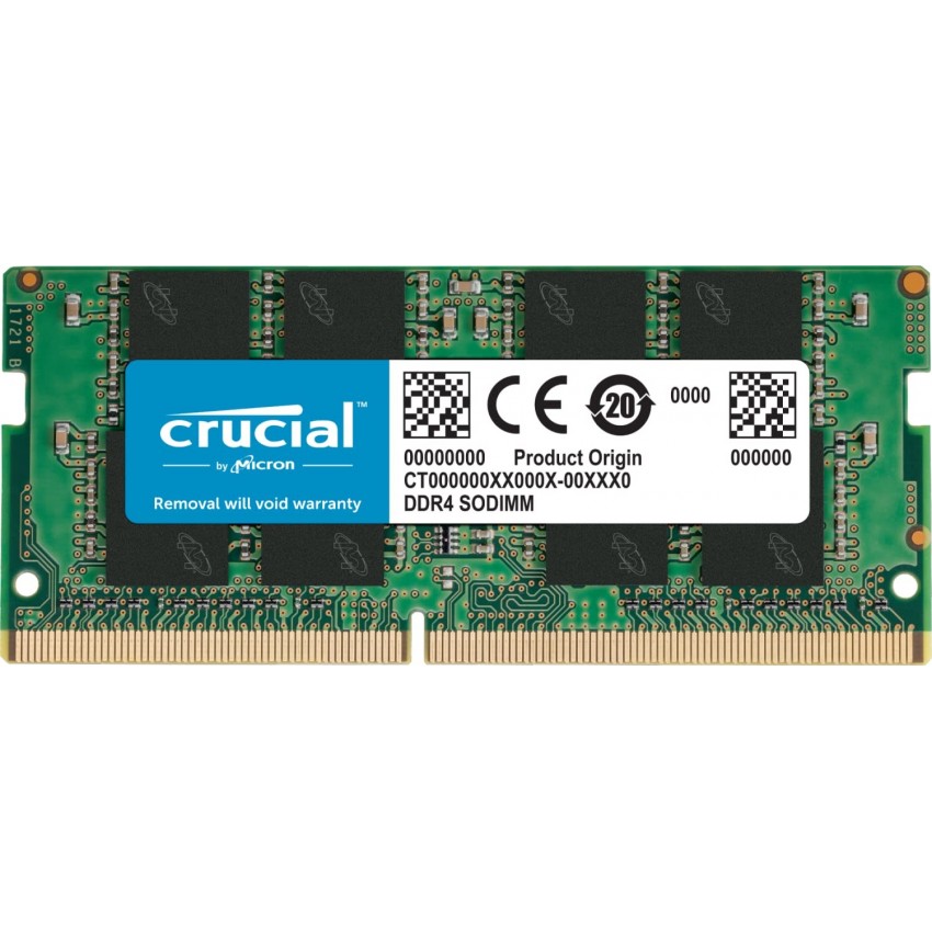 16GB SODIMM DDR4 3200Mhz Crucial 16GB SODIMM DDR4 3200Mhz Crucial