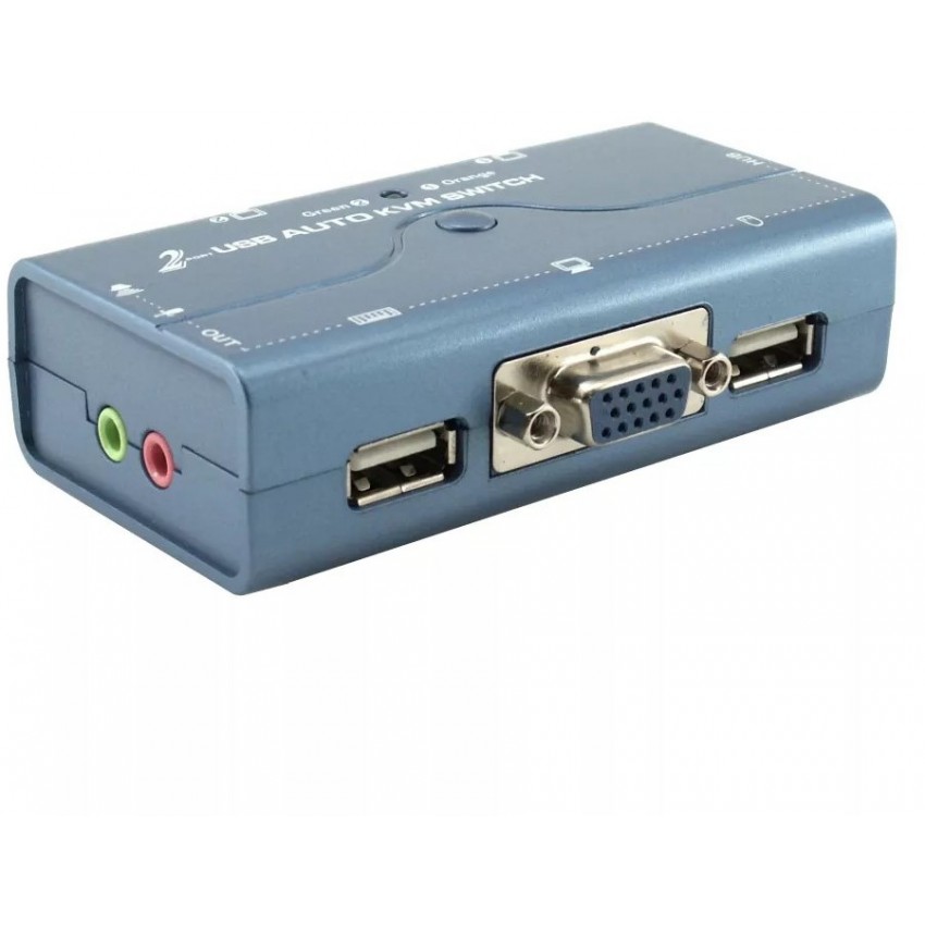 2 PORT USB / VGA KVM SWITCH 2 PORT USB / VGA KVM SWITCH