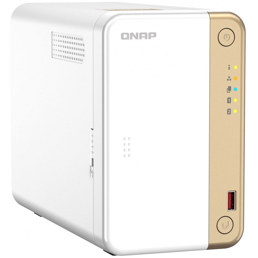 QNAP NAS TS-262-4G/Up to 2.9 GHz/Intel Dual-Core 2.5GbE QNAP NAS TS-262-4G/Up to 2.9 GHz/Intel Dual-Core 2.5GbE