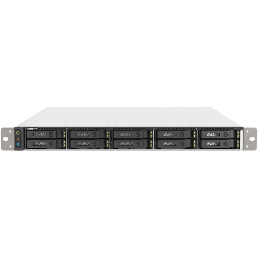 QNAP NAS 10-BAY NVME ZFS (1U) TS-H1090FU QNAP NAS 10-BAY NVME ZFS (1U) TS-H1090FU