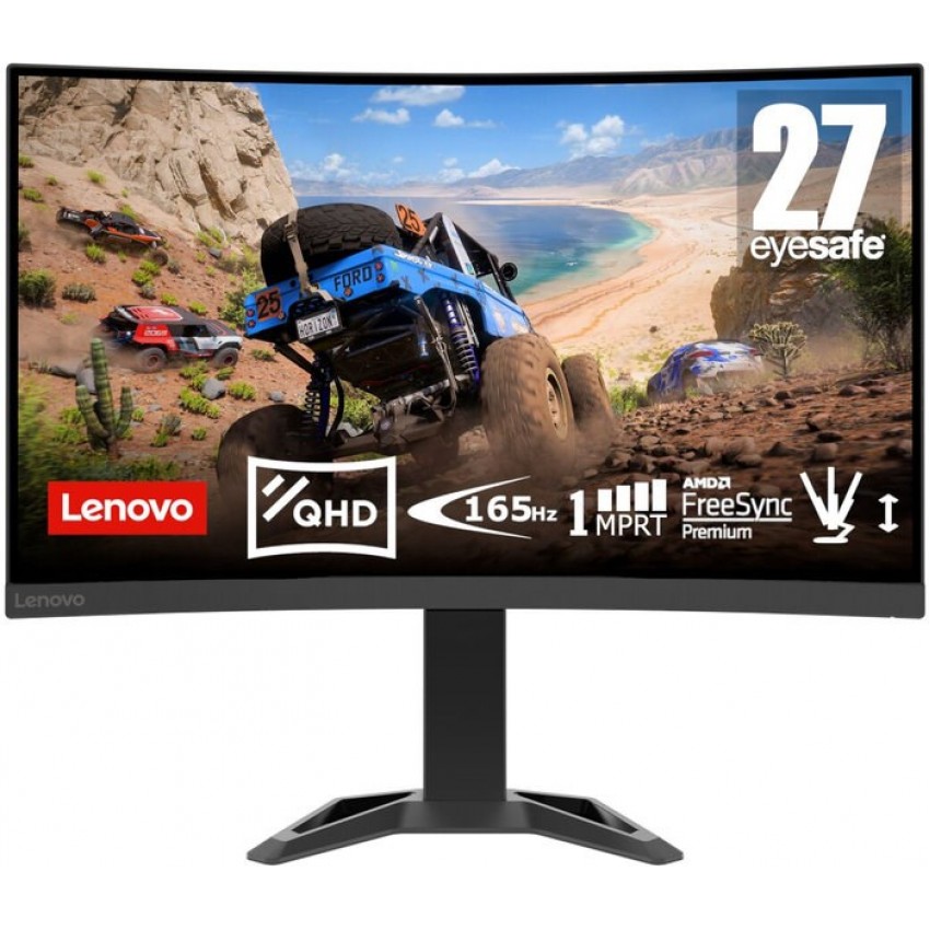Lenovo 27" Curved Gaming 2K"/165Hz/1MS/G27QC-30 Lenovo 27" Curved Gaming 2K"/165Hz/1MS/G27QC-30