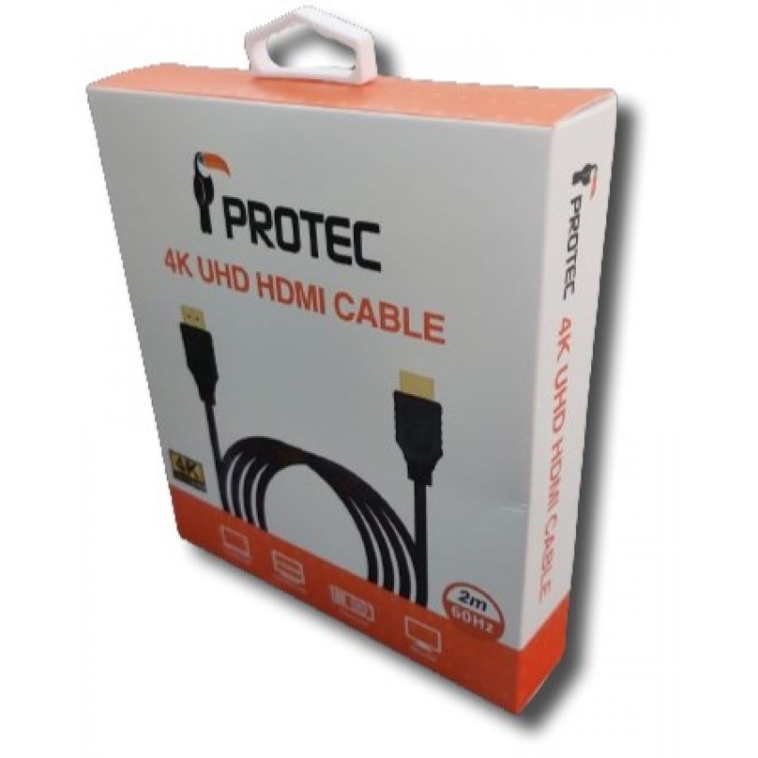 HDMI CABLE 4K 2M PROTEC HDMI CABLE 4K 2M PROTEC