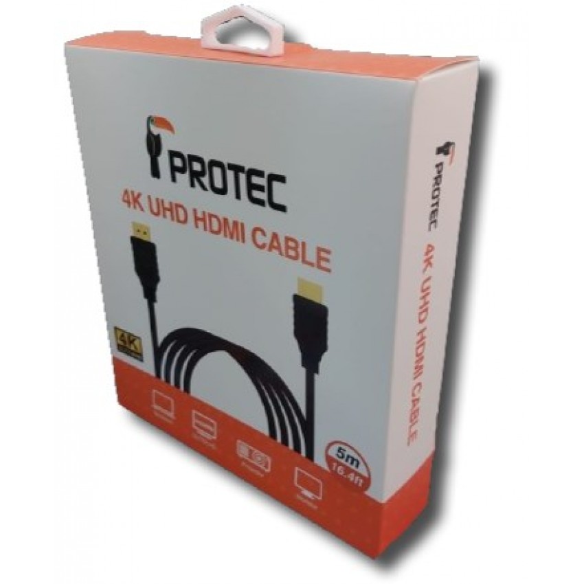 HDMI CABLE 4K 5M PROTEC HDMI CABLE 4K 5M PROTEC