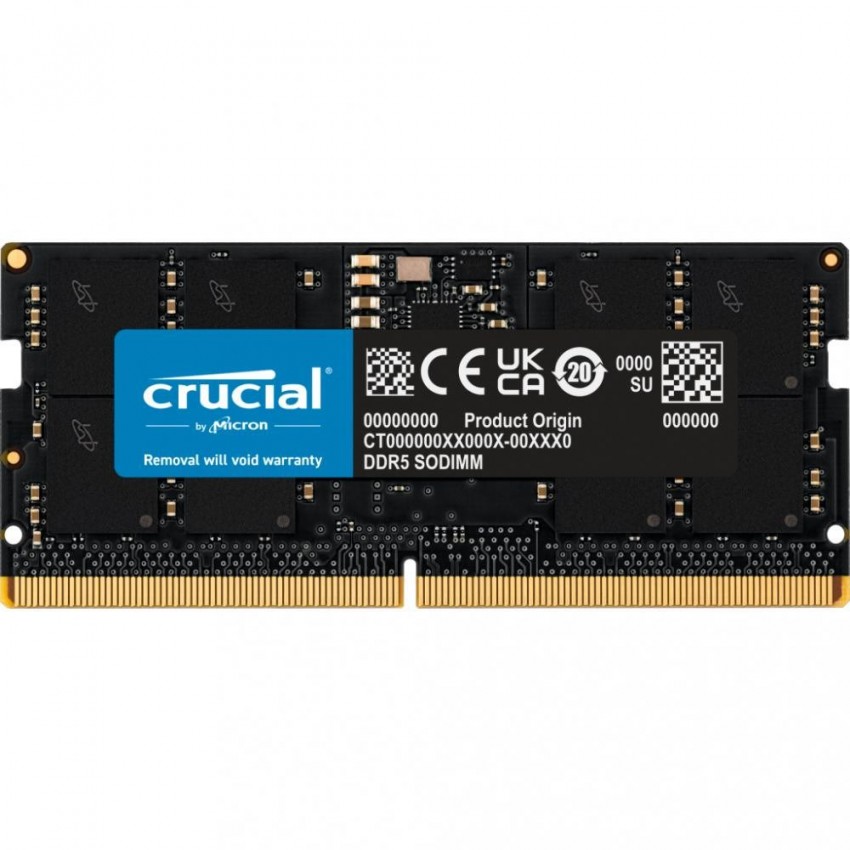 16GB SODIMM DDR5 4800Mhz Crucial 16GB SODIMM DDR5 4800Mhz Crucial