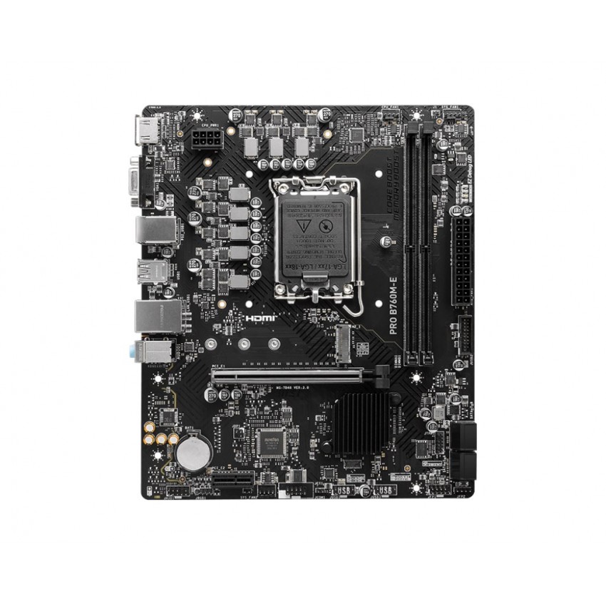 MSI PRO B760M-E DDR5 MSI PRO B760M-E DDR5