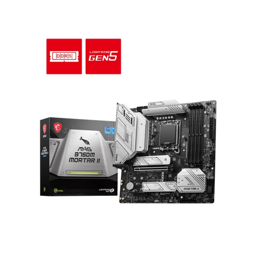 MSI MAG B760M MORTAR II DDR5 MSI MAG B760M MORTAR II DDR5