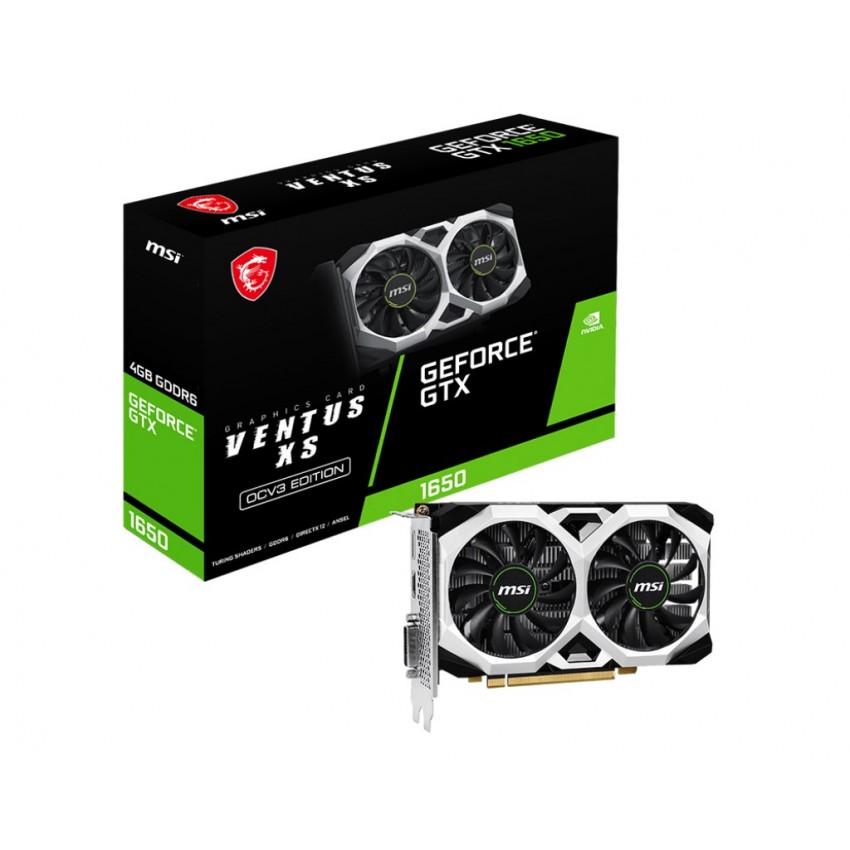 MSI GeForce GTX 1650 D6 VENTUS XS OCV3 MSI GeForce GTX 1650 D6 VENTUS XS OCV3