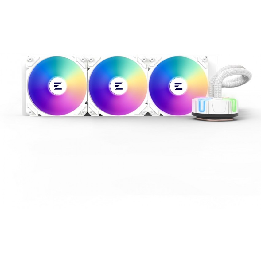 ZALMAN Z36 Reserator 5 ARGB White 360mm Liquid Cooler ZALMAN Z36 Reserator 5 ARGB White 360mm Liquid Cooler