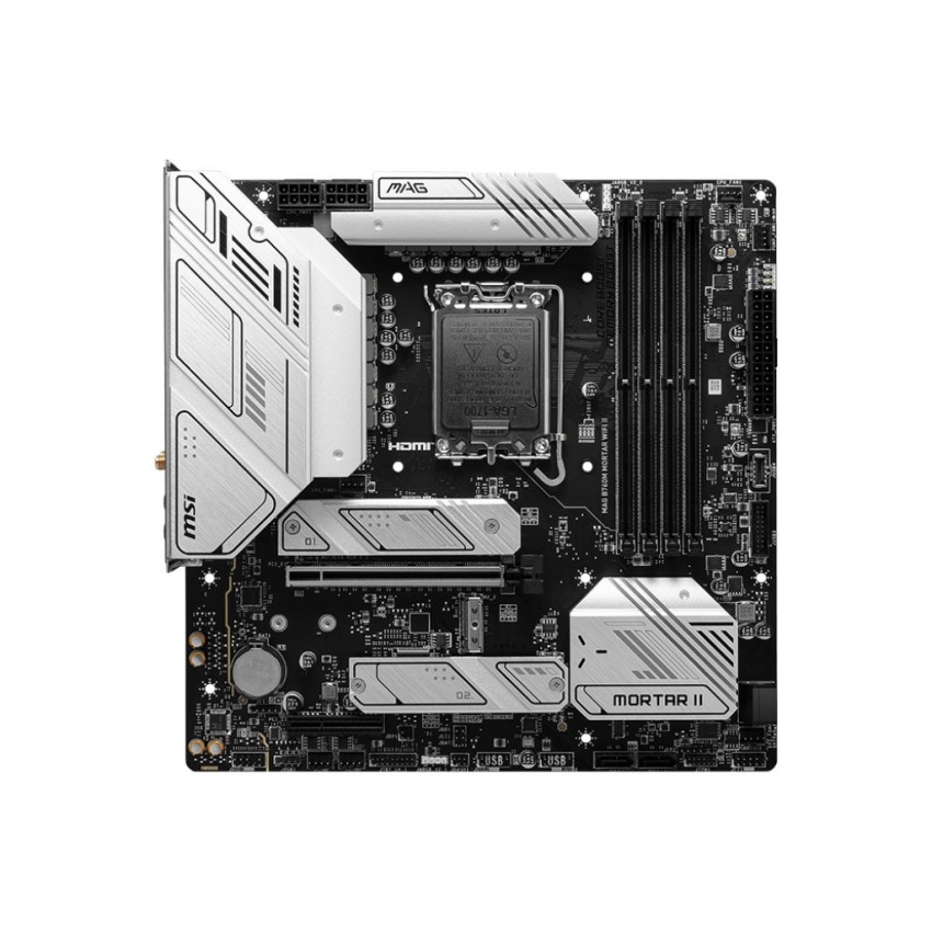 MSI MAG B760M MORTAR WIFI II DDR5 MSI MAG B760M MORTAR WIFI II DDR5