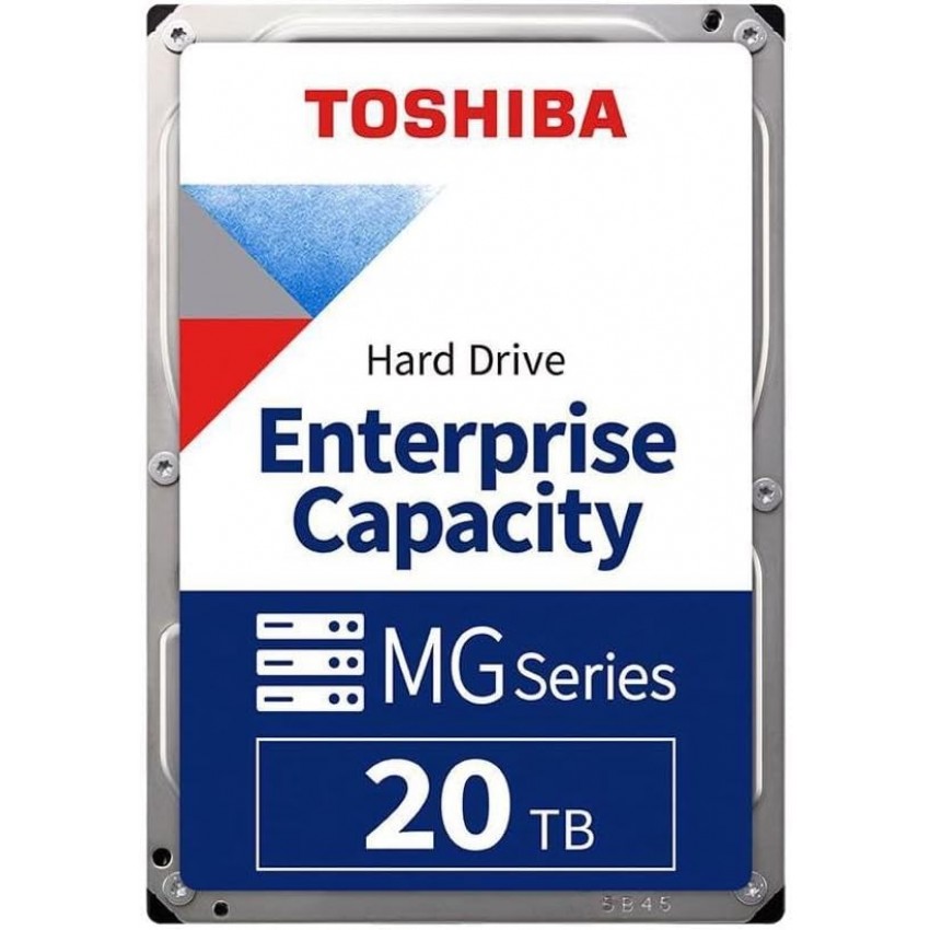 TOSHIBA MG Enterprise 20TB 3.5" HDD/5Y/(512MB-7200RPM) TOSHIBA MG Enterprise 20TB 3.5" HDD/5Y/(512MB-7200RPM)