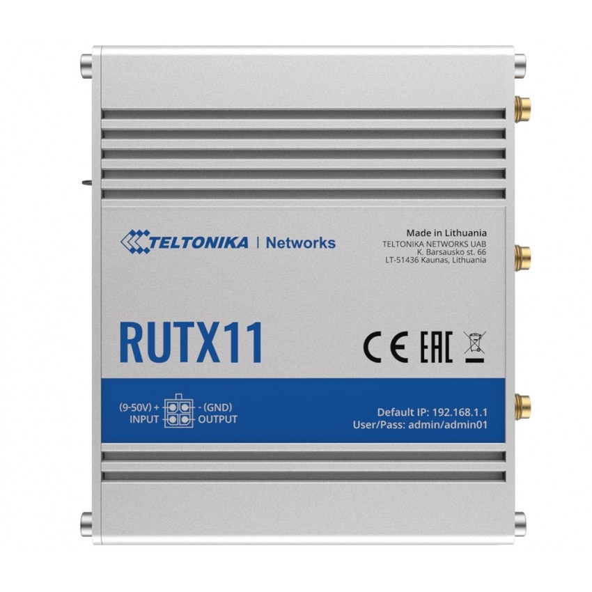 Teltonika RUTX11 industrial router Teltonika RUTX11 industrial router