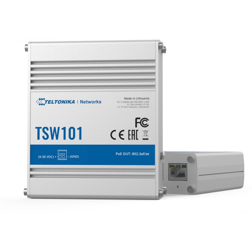 Teltonika TSW101 unmanaged Switch Teltonika TSW101 unmanaged Switch