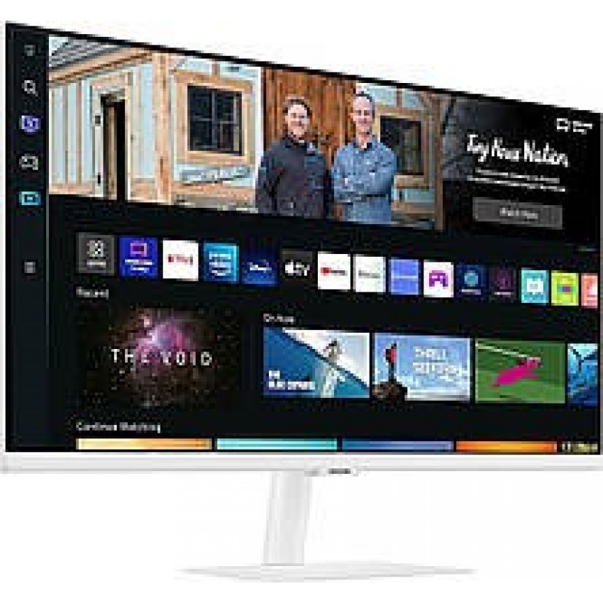 SAMSUNG 32" SMART/WHITE/FLAT/HDMIx2USBx2